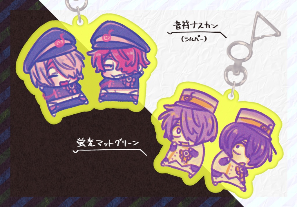 ドルパロ鬼太郎アクキー