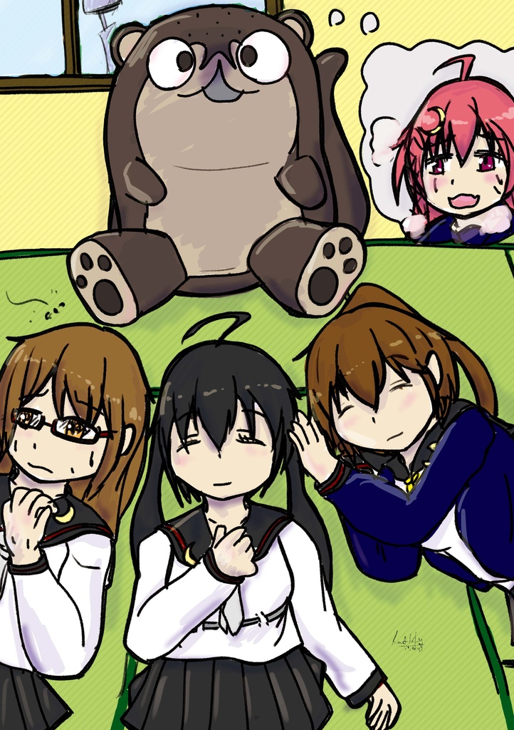 25_睦月型夏のおわり合同「風あざみ、夏の友。」