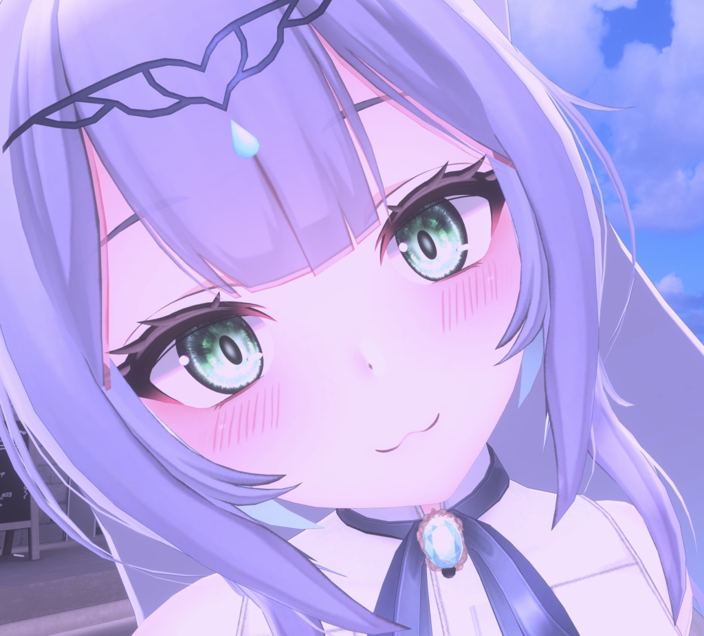 【15アバター対応:アイテクスチャ】Night Snow - カラーバリエーション9種