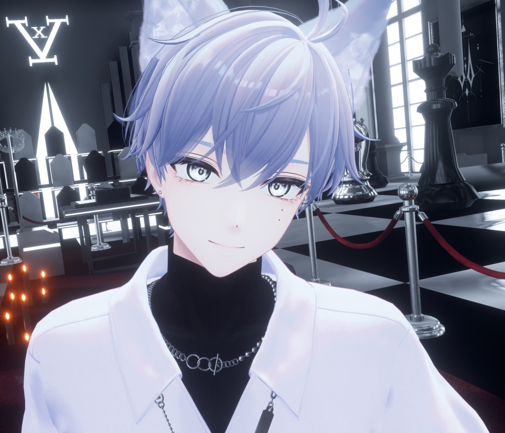 【15アバター対応:アイテクスチャ】Night Snow - カラーバリエーション9種