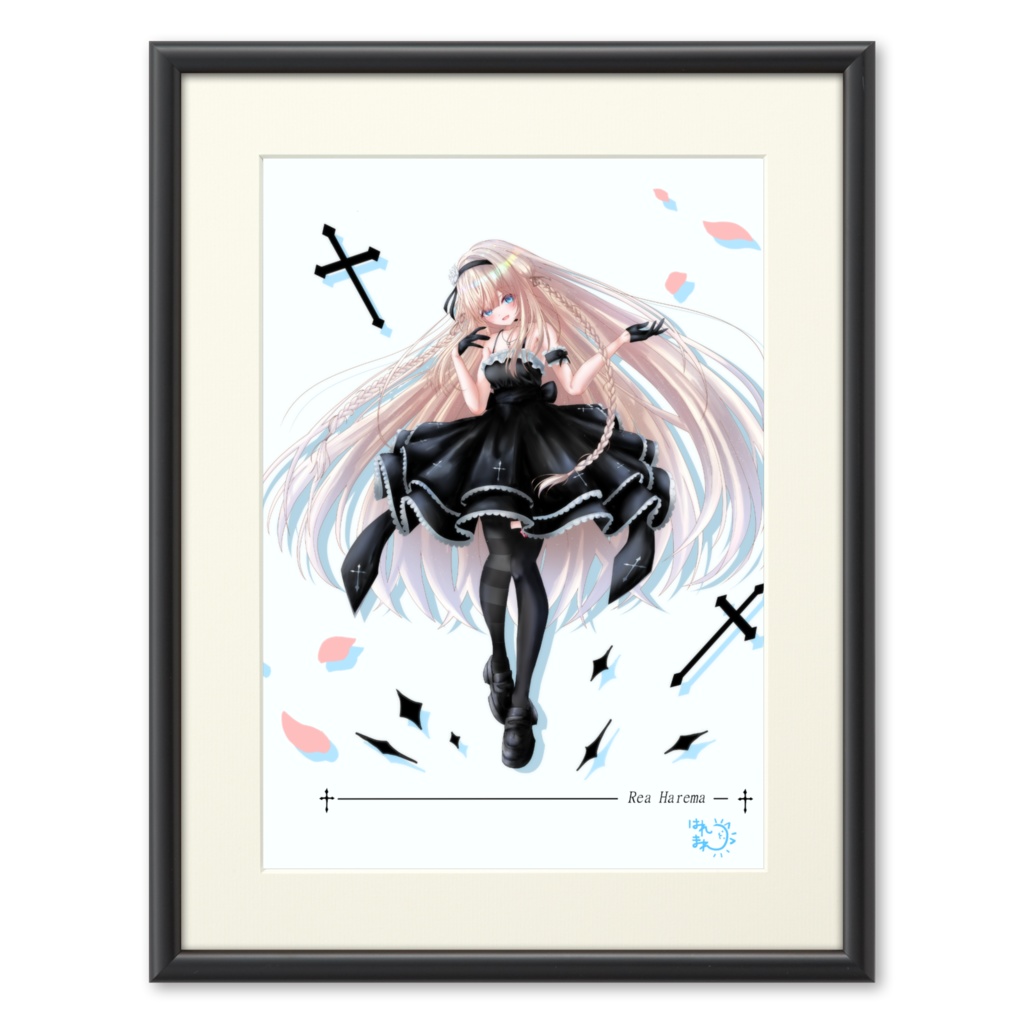 晴間れあ 複製画