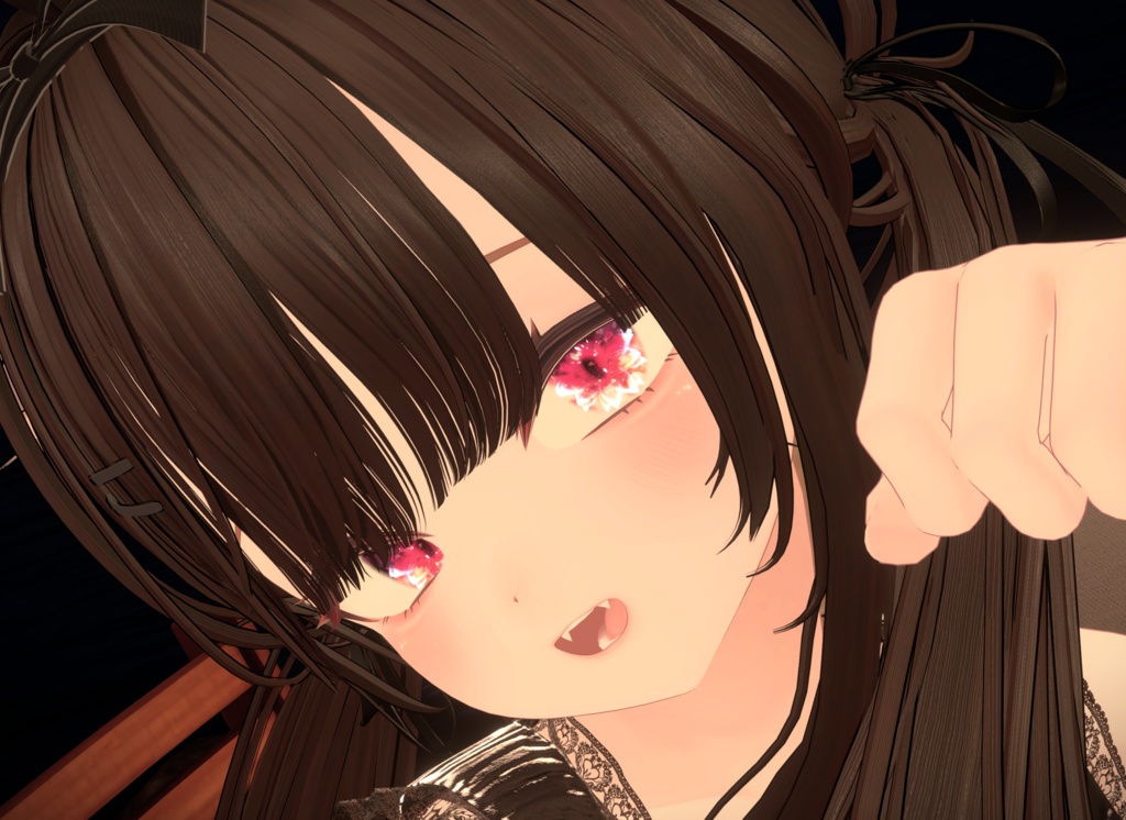 【9アバター対応:瞳テクスチャ】Sparkle Flower