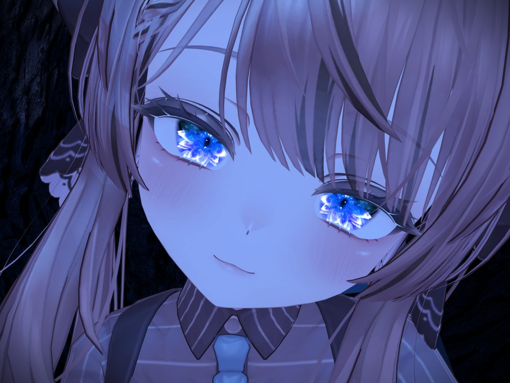 【9アバター対応:瞳テクスチャ】Sparkle Flower