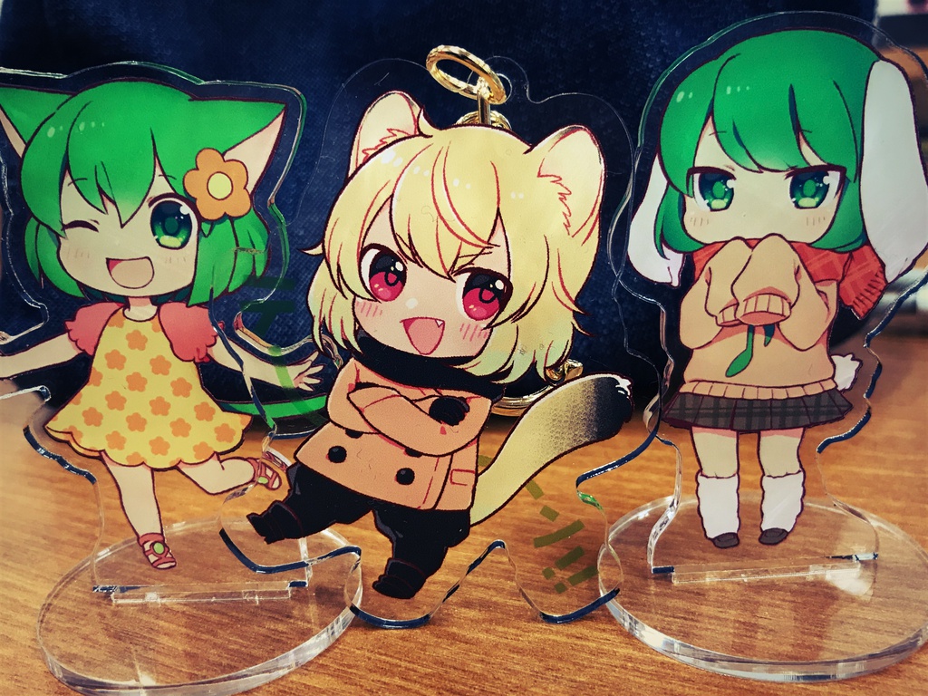 アクリルキーホルダー「テン」