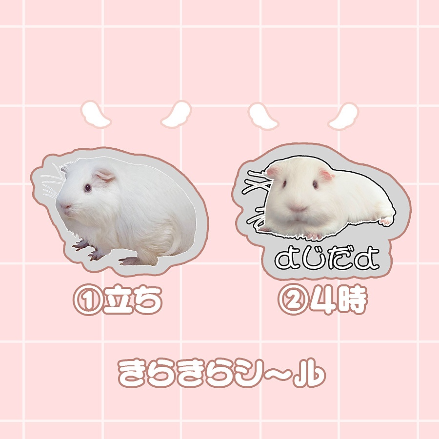 キラキラシール