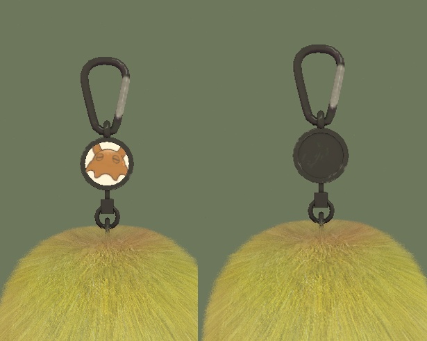 【無料】【VRChat】のびる!モフストラップ(抜け毛ストラップ)【MA対応】ver.1.0.1