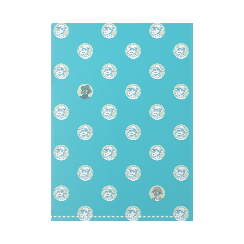 修道院メンバー+お客様のクリアファイル