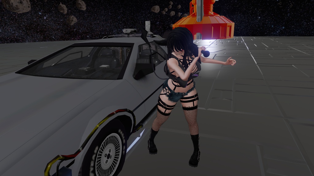 VRCHAT Avatar - Cloudy Mayhem w DPS and Quest Compatible