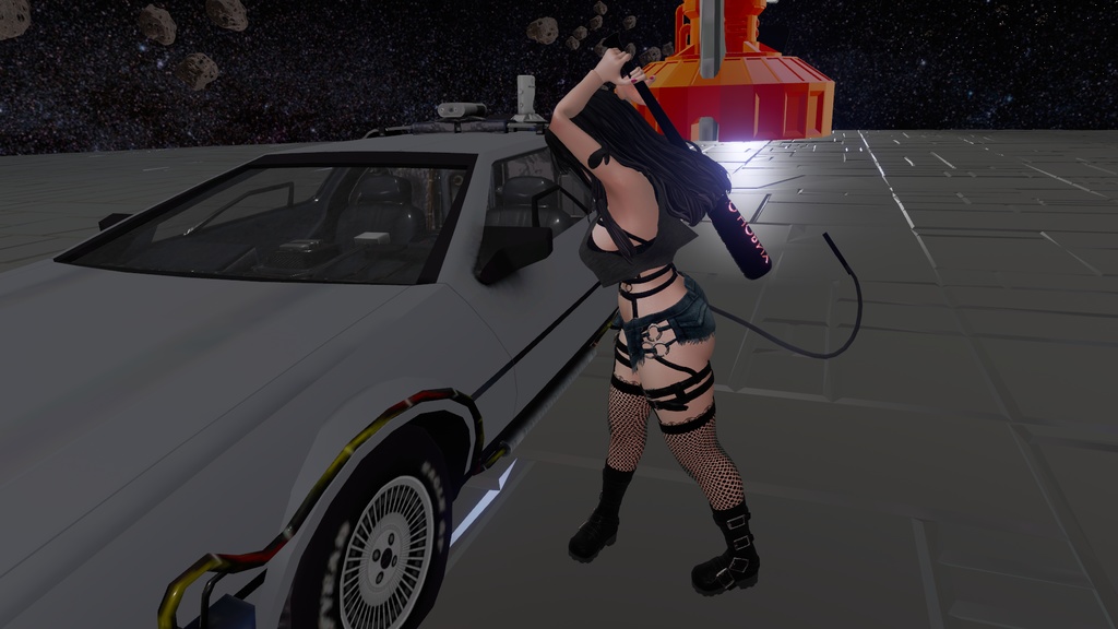 VRCHAT Avatar - Cloudy Mayhem w DPS and Quest Compatible