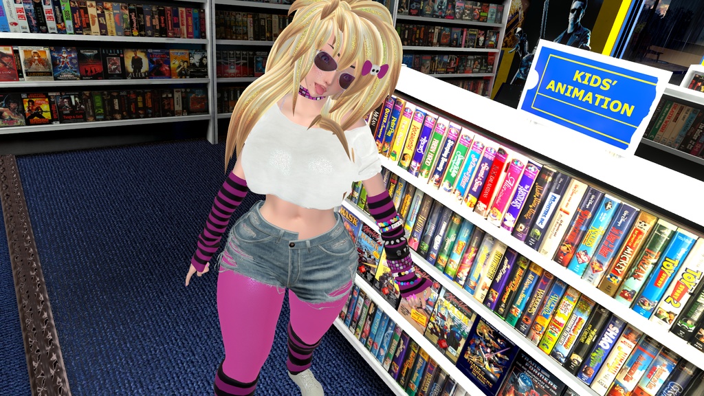 VRCHAT Avatar - Cloudy Glamour w DPS and Quest Compatible