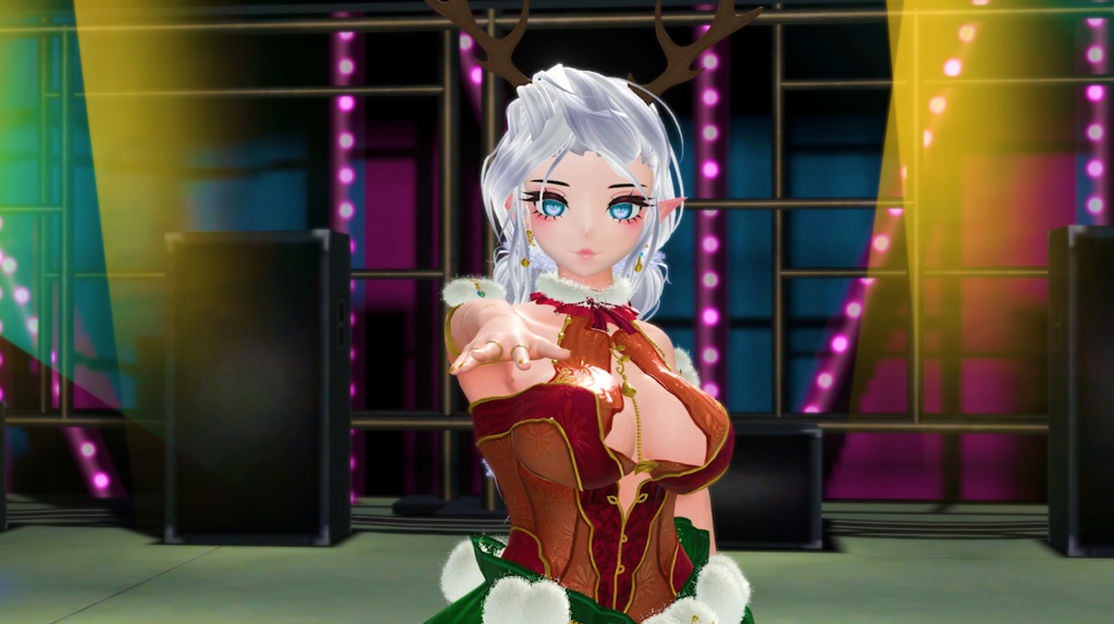 VRCHAT Avatar - Cloudy Snow Puff - PC and Quest Compatible - X-mas - Christmas - Holiday - GoGo Loco
