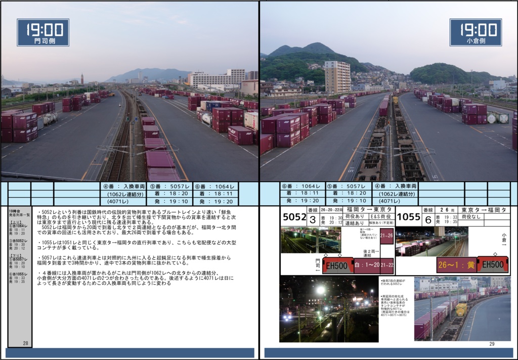 北九州貨物ターミナル駅 定点観測24時間【電子版】
