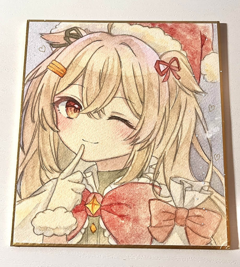 【メリークリスマス!】艦これ 村雨改二 色紙