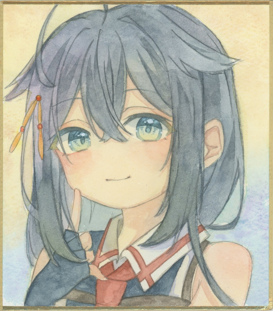 艦これ 時雨改三 色紙 [ムニ]