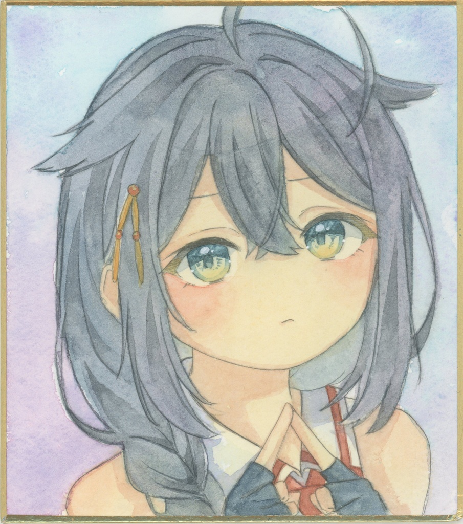 艦これ 時雨改三 色紙 [ムッ]