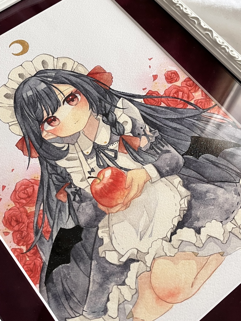 額装原画 『Secret』創作イラスト