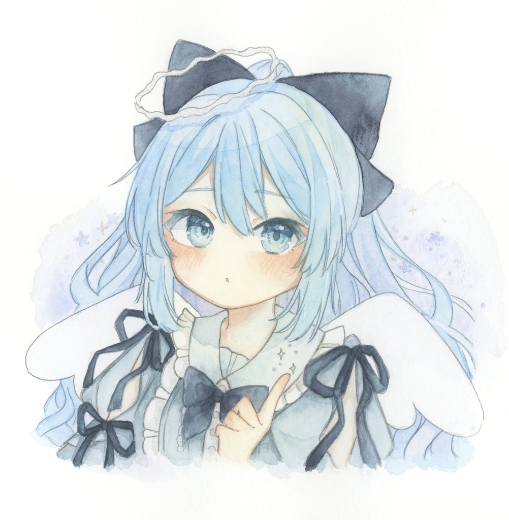 額装原画 『天使』 創作イラスト