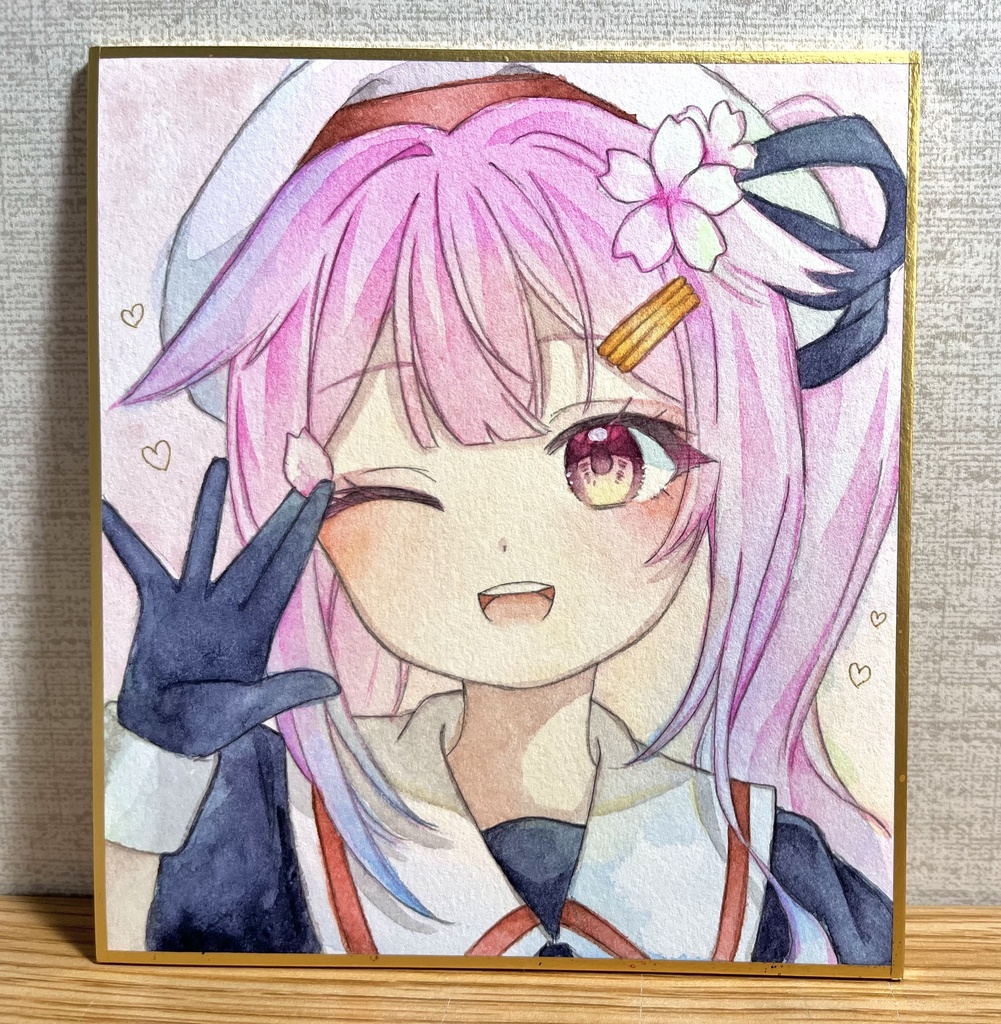 艦これ 春雨改二 色紙