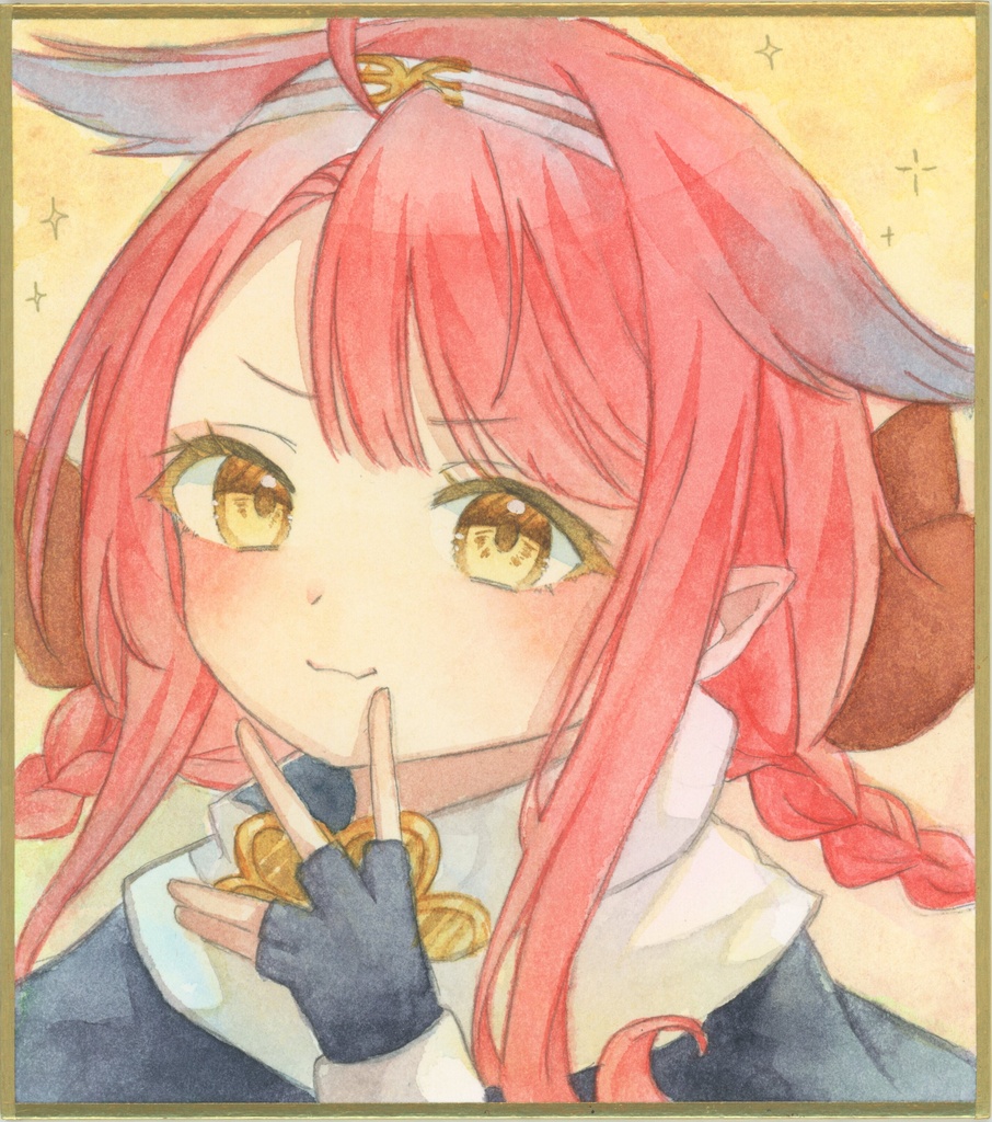 艦これ　江風改二　色紙