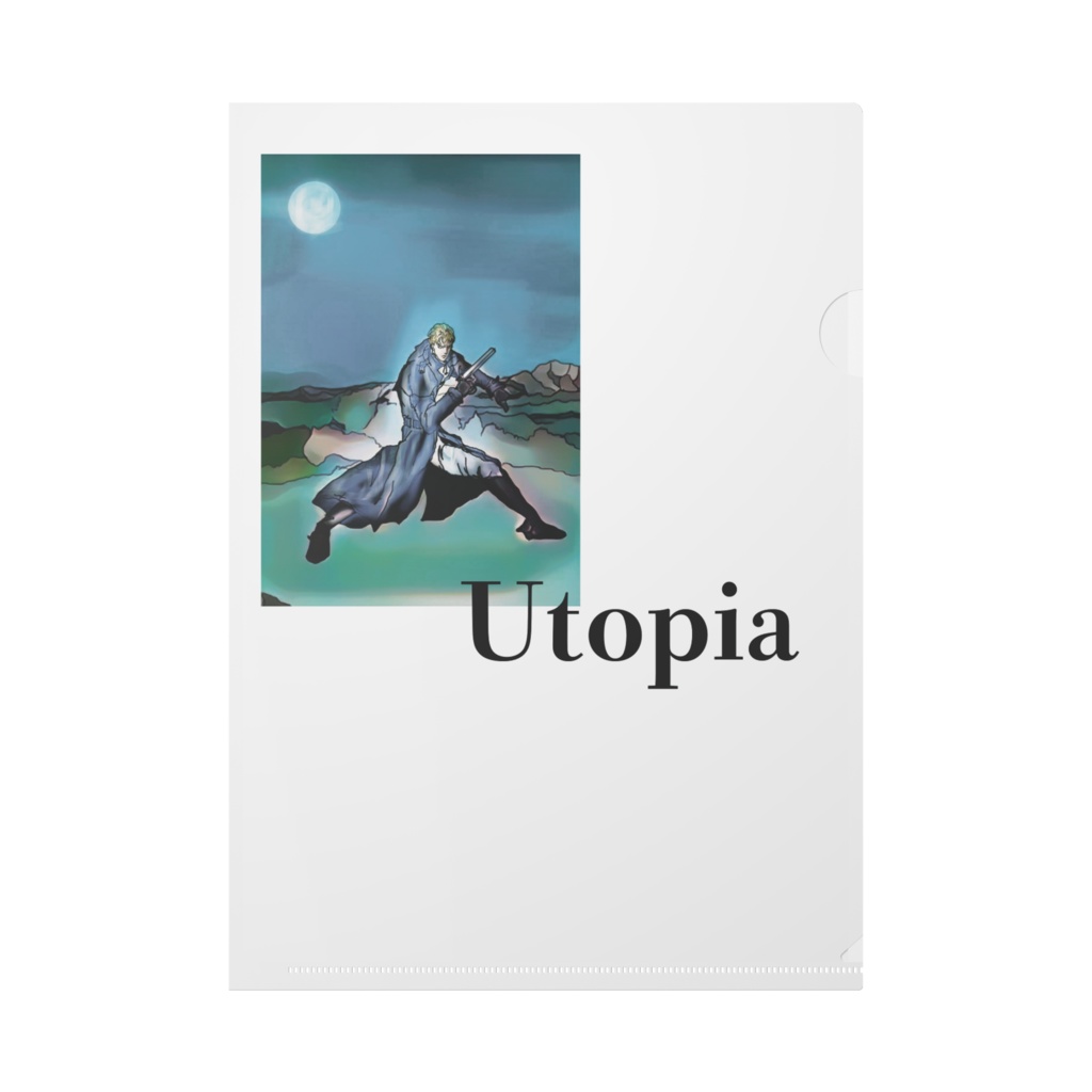 クリアファイル Utopia