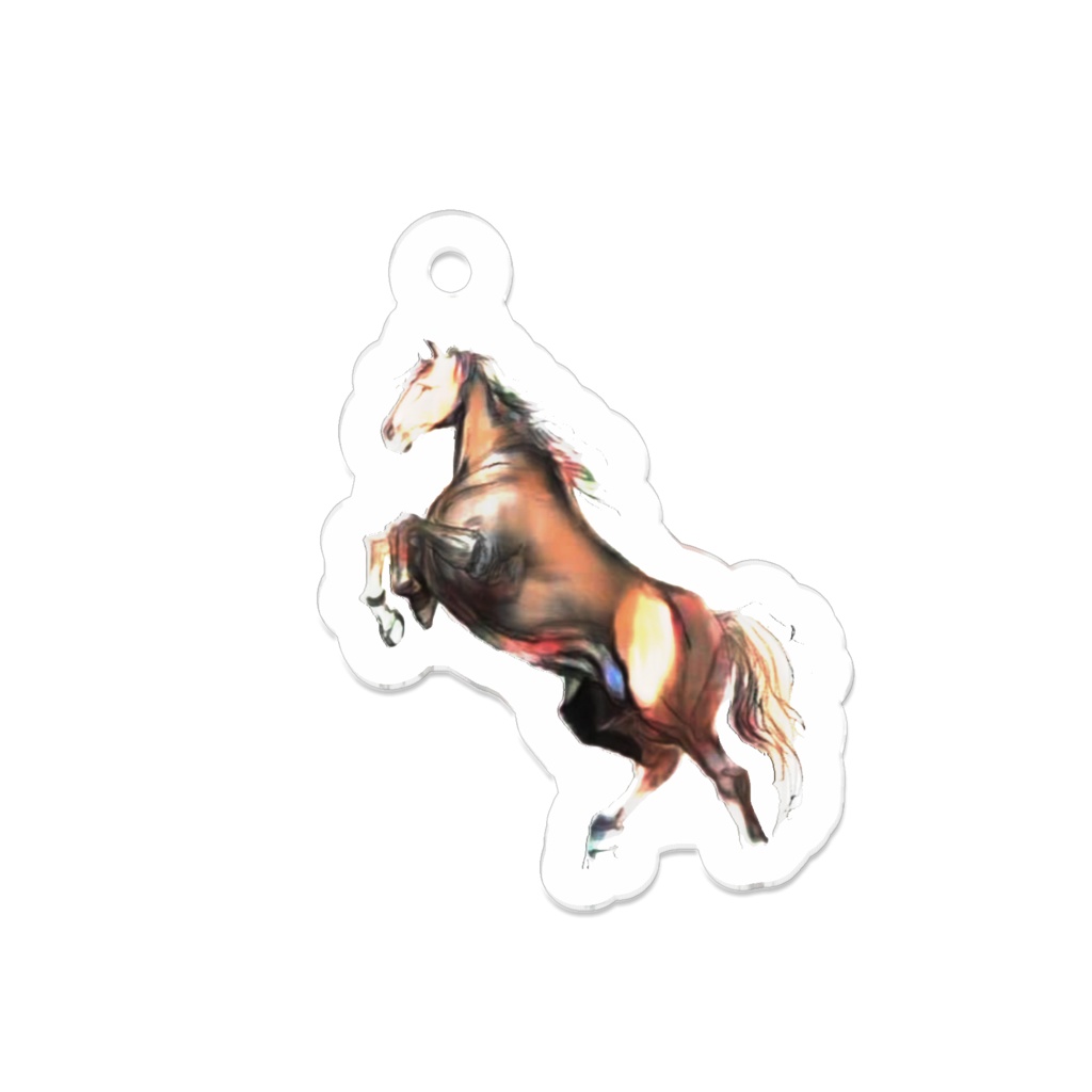HORSE アクリルキーホルダー