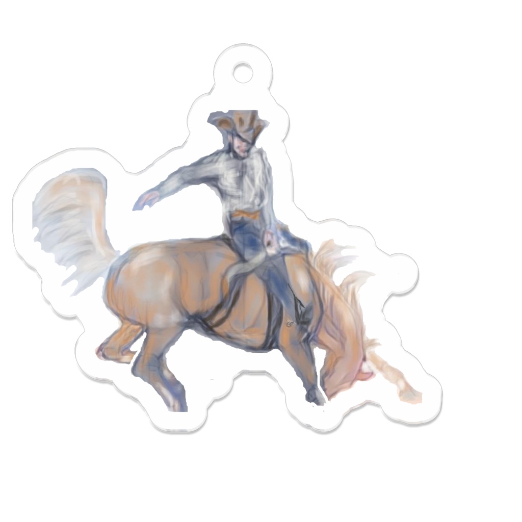 アクリルキーホルダー　RODEO