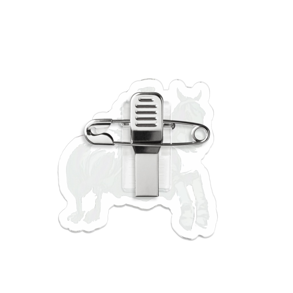 アクリルバッジ HORSE&RIDER