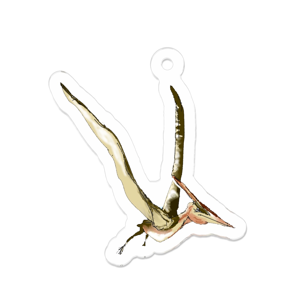 アクリルキーホルダー　翼竜