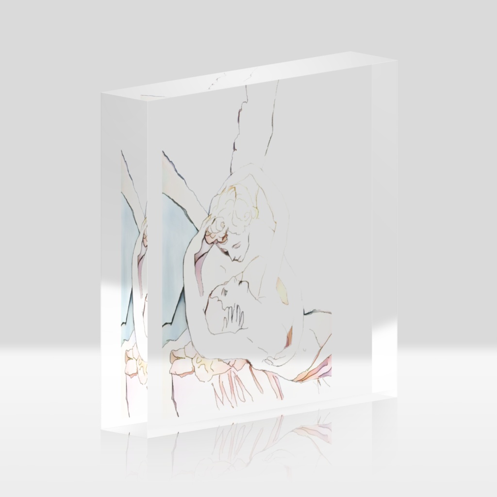 アクリルブロック　アモールとプシュケー