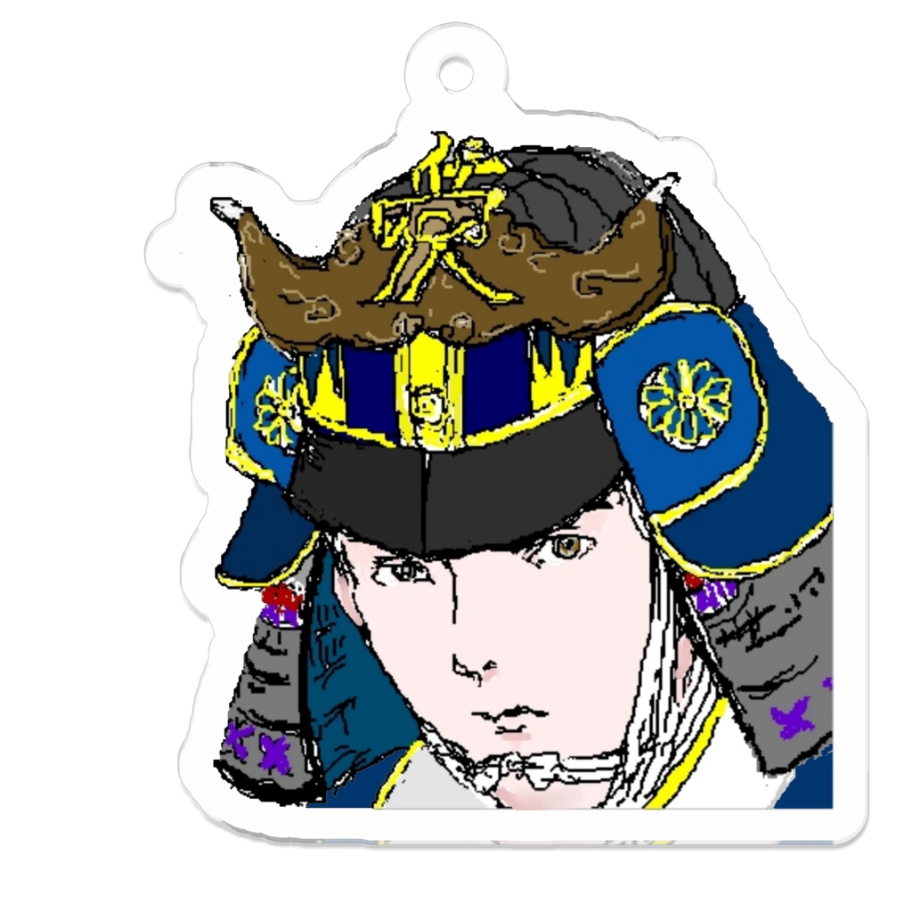 アクリルキーホルダー　愛