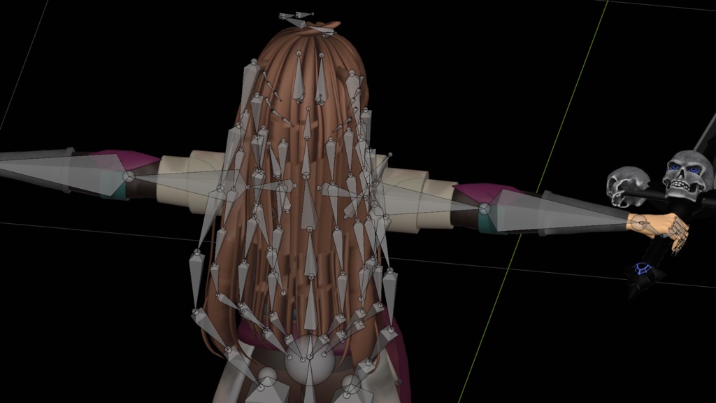 Low Poly Vrchat Anime Sword Girl Avatar