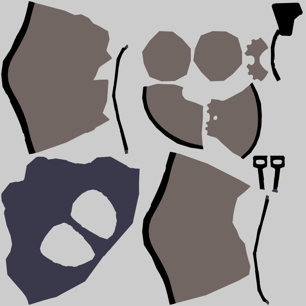 Low Poly Game Ready Bunny Girl Character