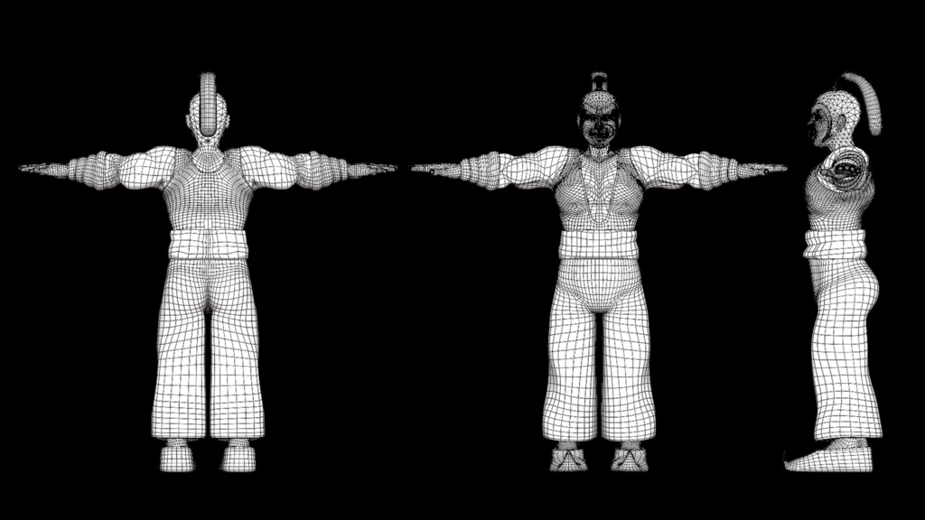 Lowpoly Game Ready Genie Character