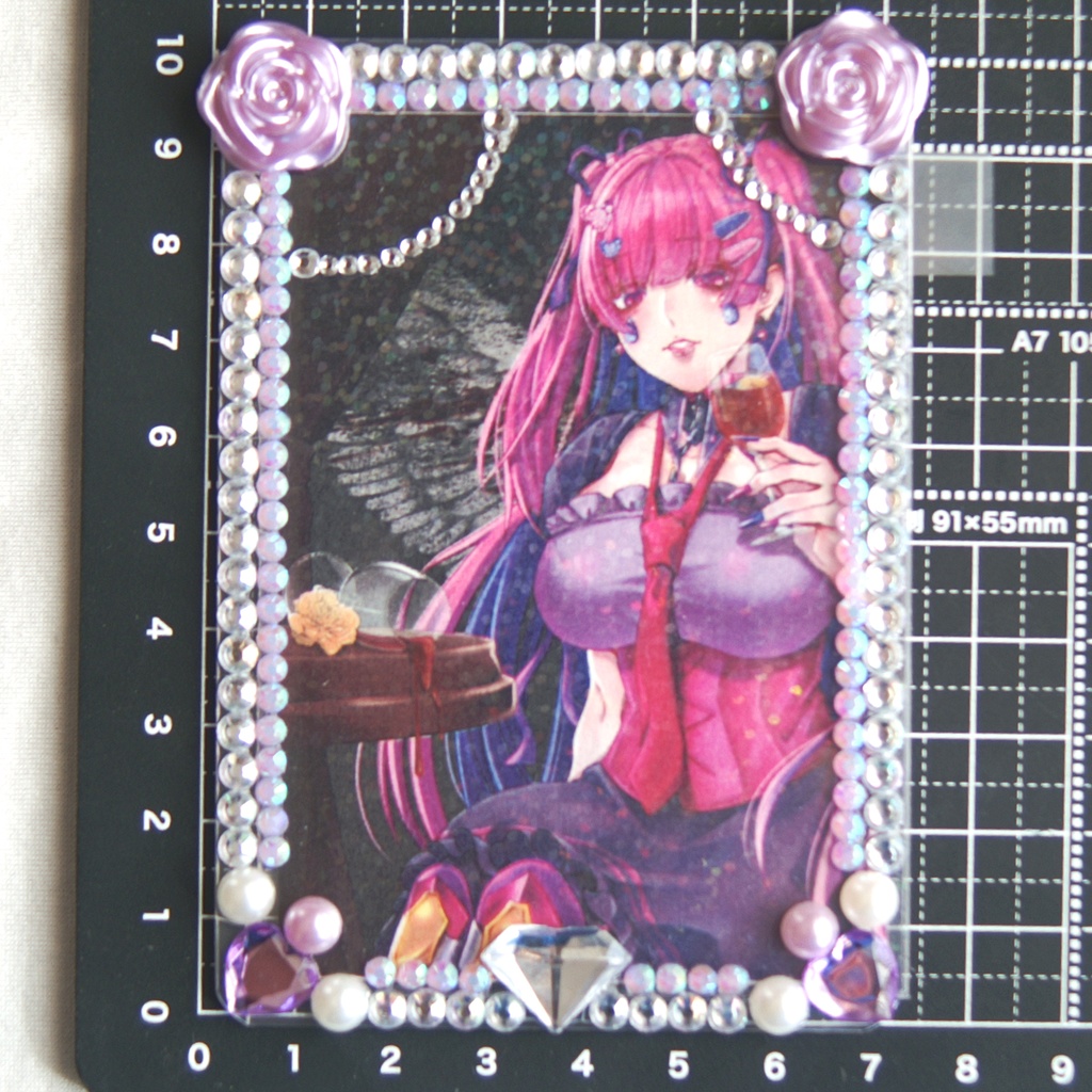 やみかわ宝石ちゃんモチーフ オリジナル硬質ケースデコ