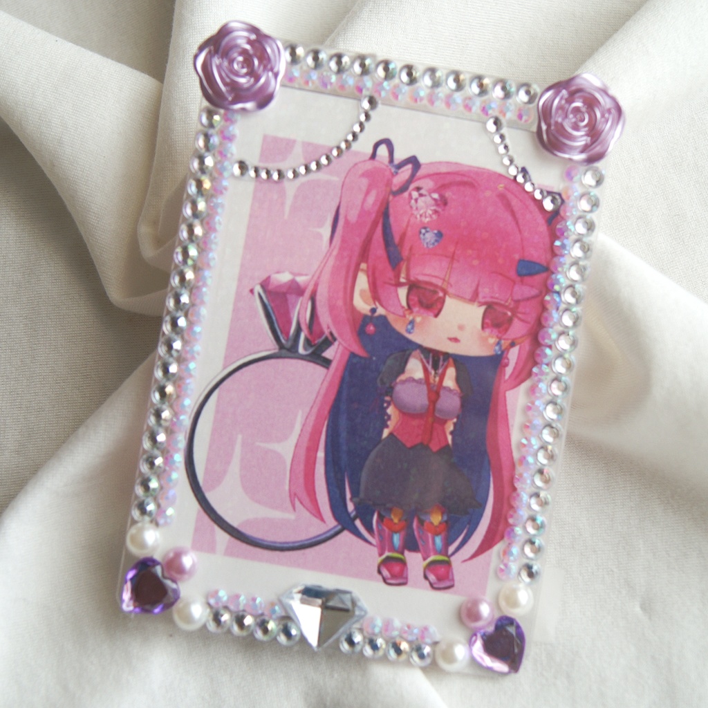 やみかわ宝石ちゃんモチーフ オリジナル硬質ケースデコ