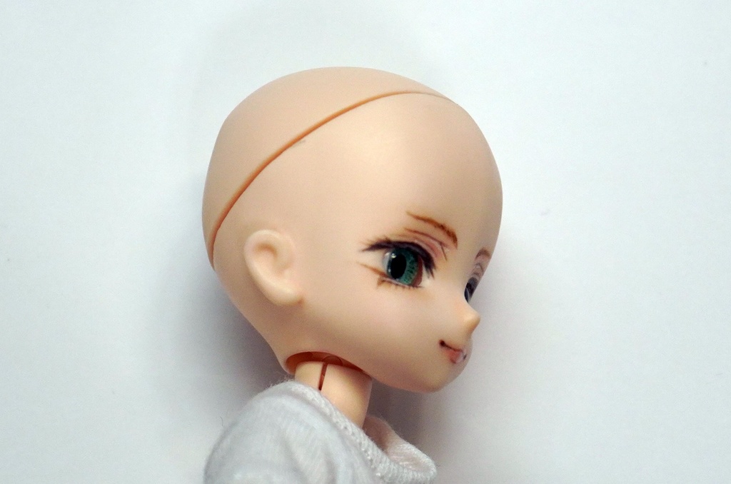 OBヘッド SIMPU オビツ カスタムヘッド+グラスアイ