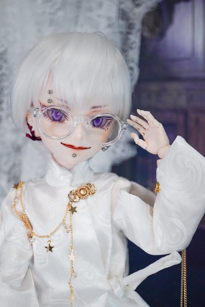 カスタムヘッド 『DDH-09』 SW肌 ソフビ盛り+カボションアイ