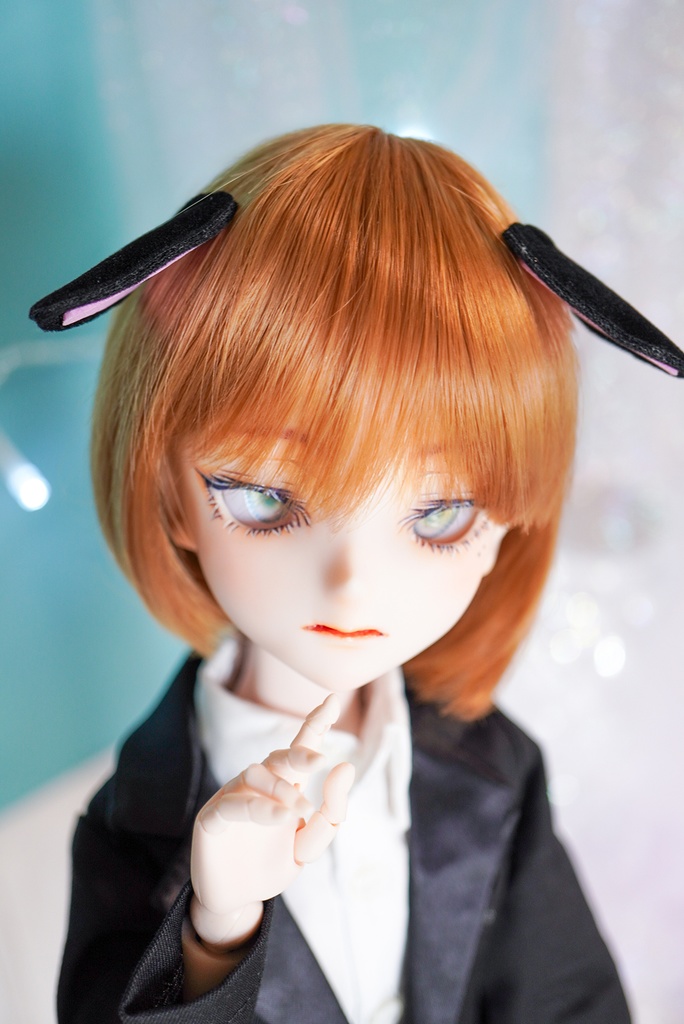 カスタムヘッド 『DDH-07』 SW肌 レジン盛り+カボションアイ+レジンアイ