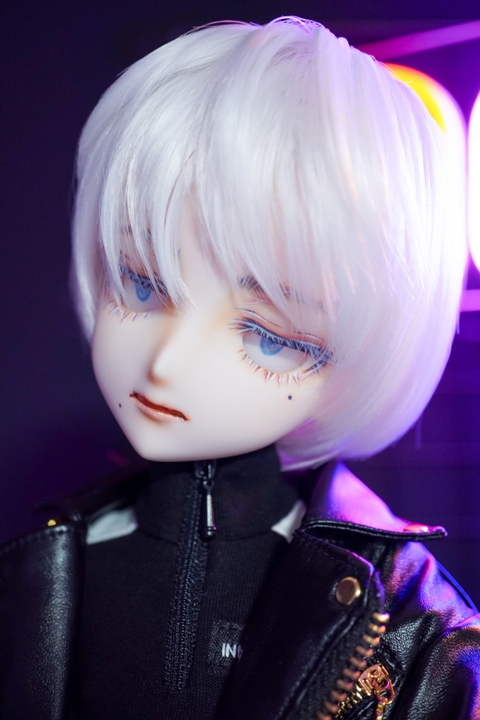 カスタムヘッド『DDH-09』 SW肌 レジン盛り+レジンアイ2種