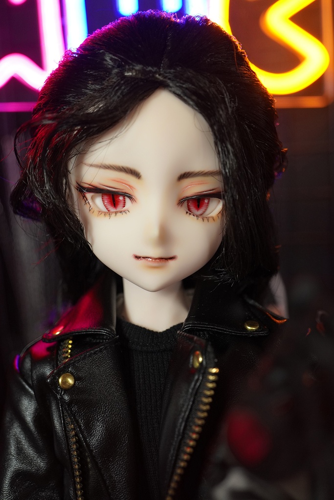 カスタムヘッド DDH-09 SW肌ソフビ盛り アイ3種
