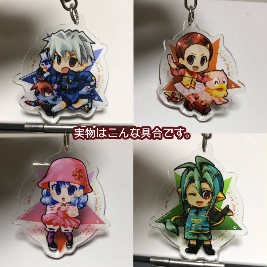 アクリルキーホルダー デビルチルドレン - えぞももんが商店 - BOOTH