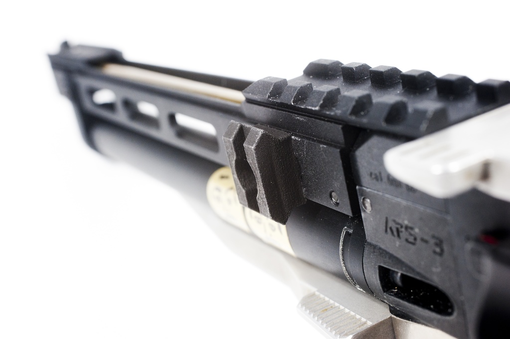 M-LOK用ひとコマレイル for APS-3 + 蔵前工房舎LM-OFアウターバレル