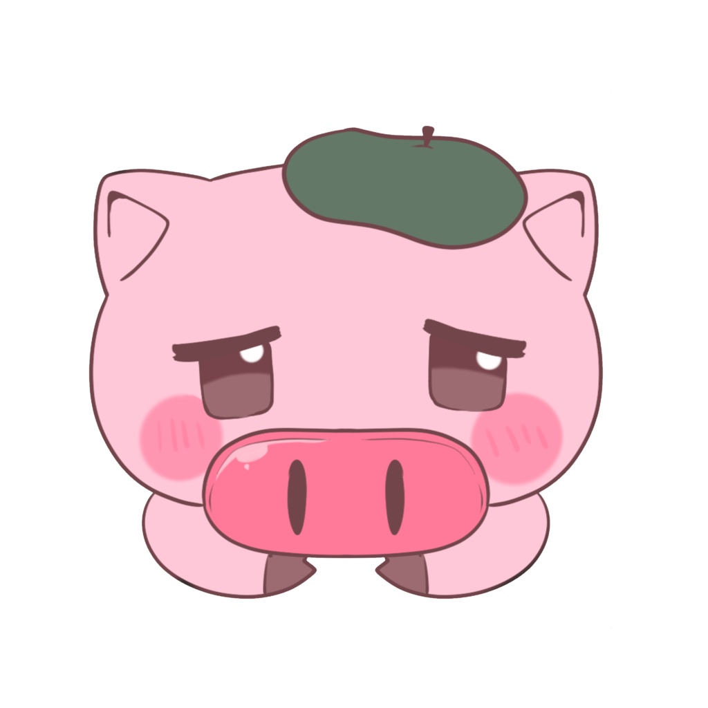 豚座ひづめ1周年記念グッズ