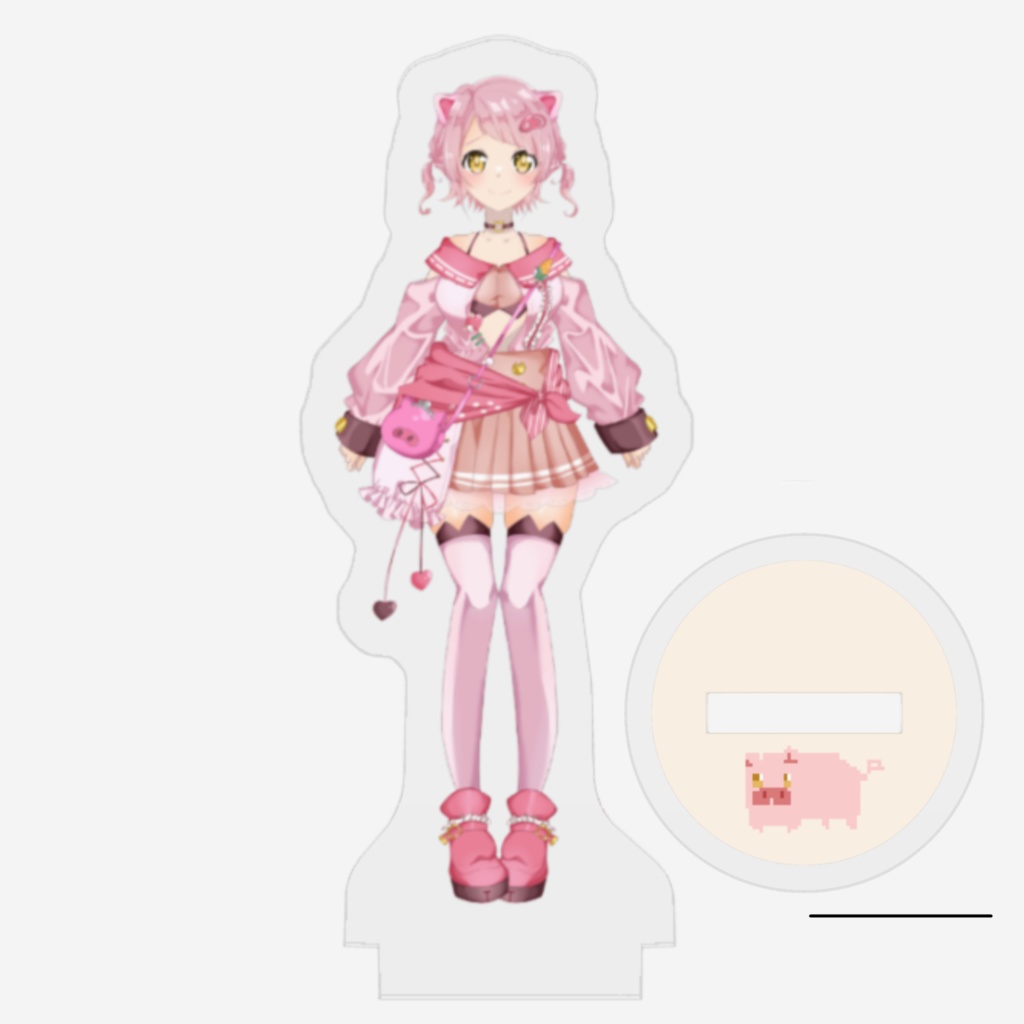 豚座ひづめ1周年記念グッズ