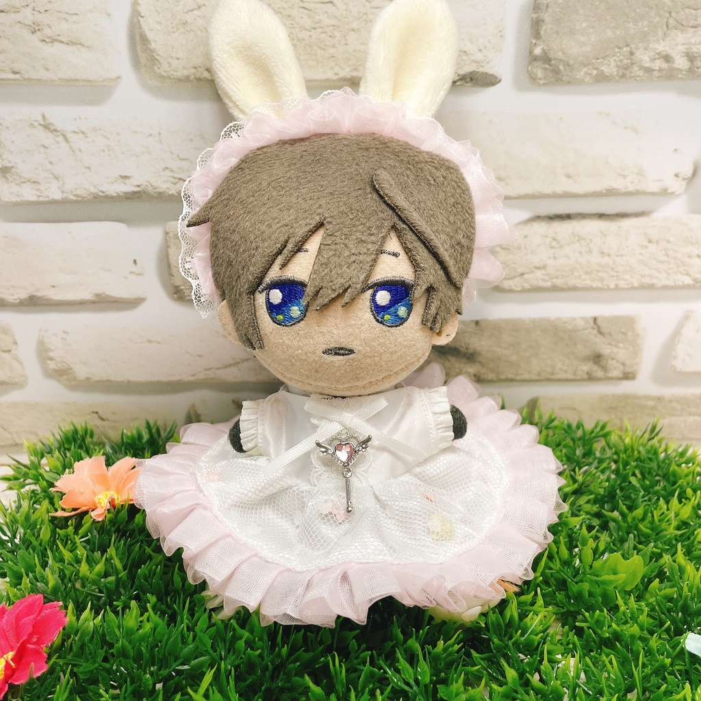 12cm ぬい服 まほやく ちびぐるみ ☆あいどる風わんぴーす うさみみ☆