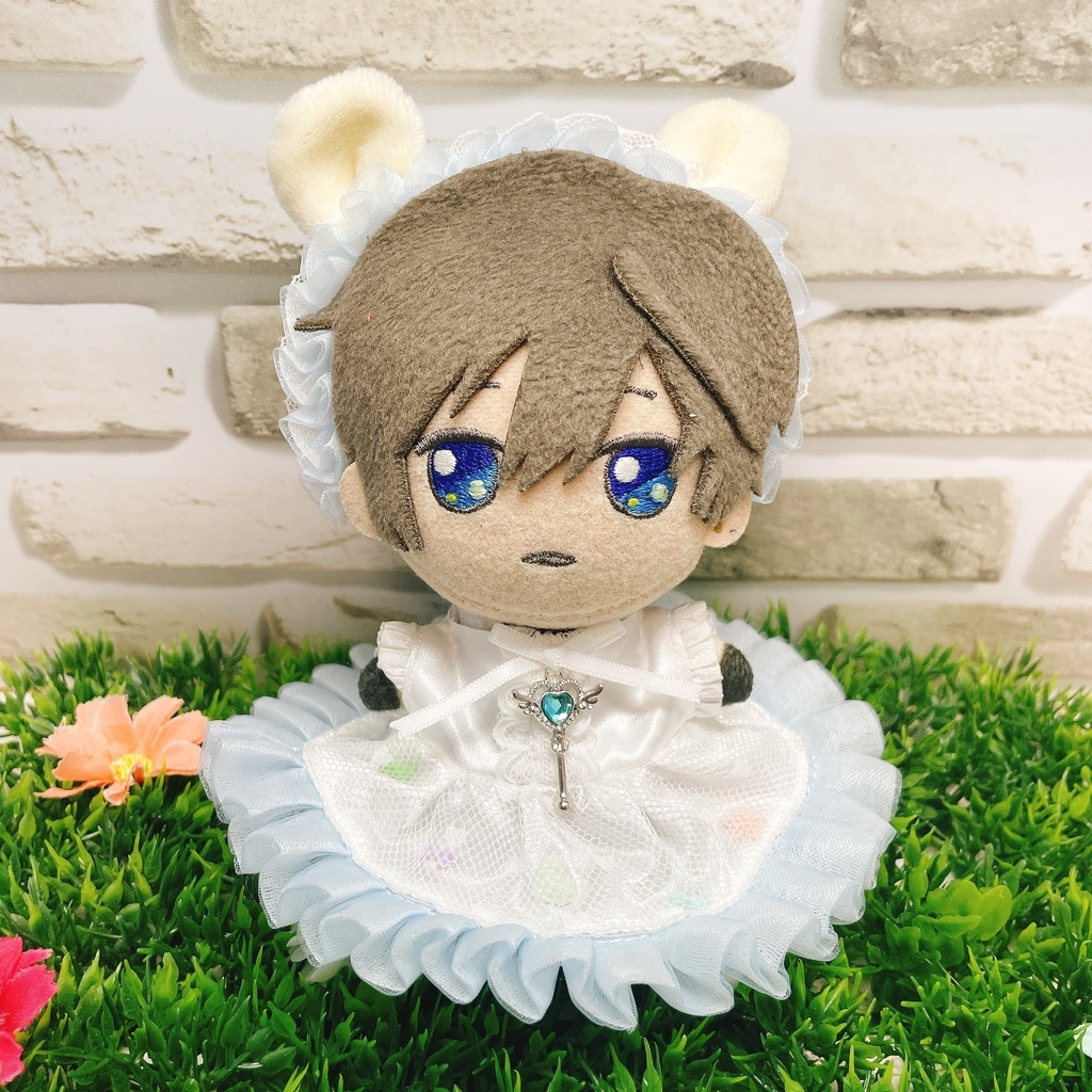 12cm ぬい服 まほやく ちびぐるみ ☆あいどる風わんぴーす くまみみ☆