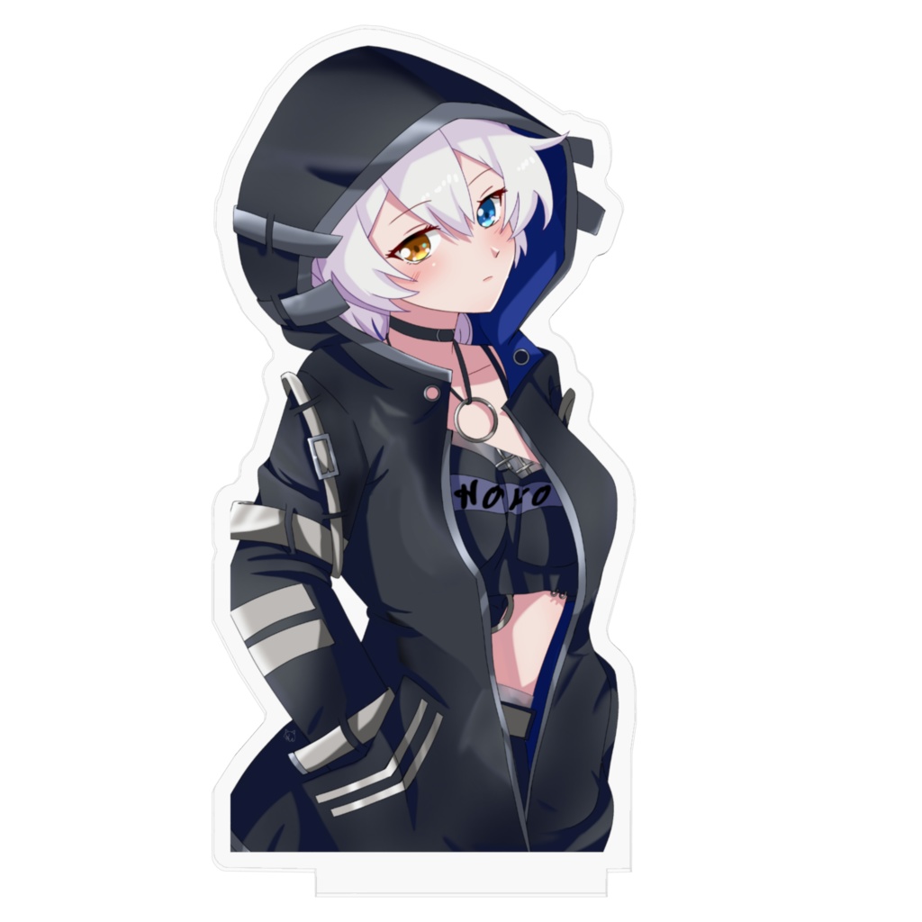 Kiana black suit - figure