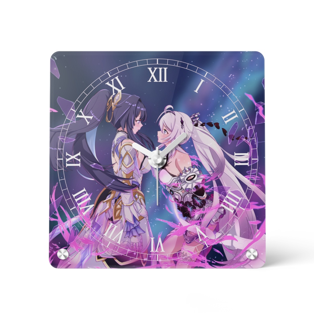 Kiamei Wall clock by kudayunii
