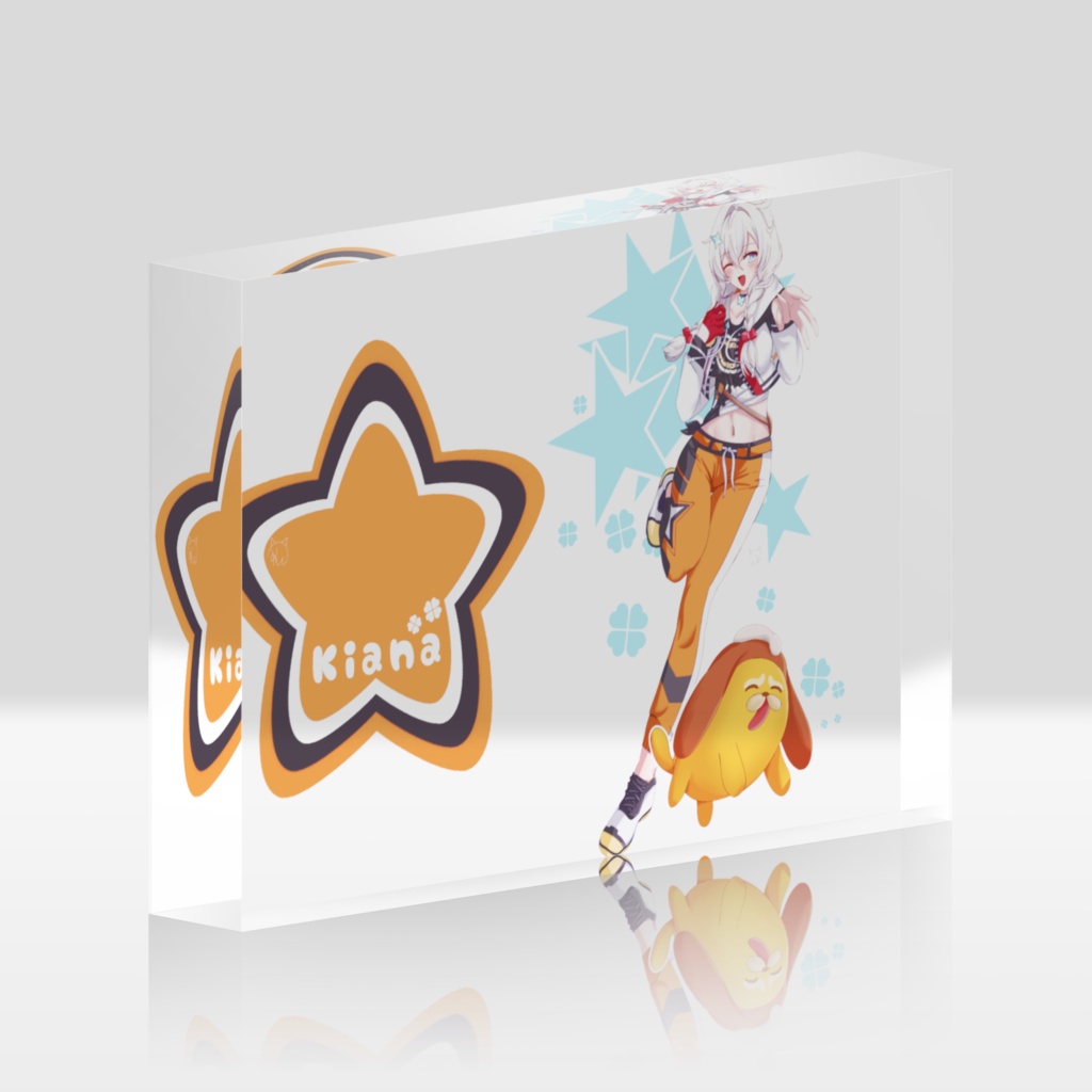Kiana acrylic block by KuDayunii