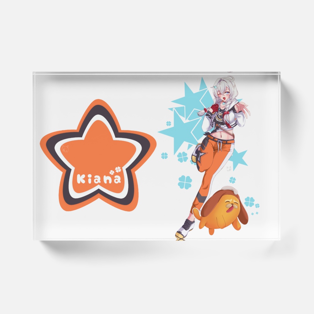 Kiana acrylic block by KuDayunii